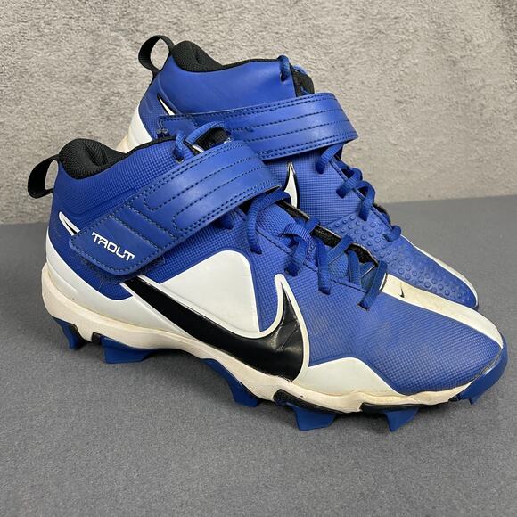 Nike Other - Nike Force Trout 8 Pro MCS Baseball Cleats Shoes Mens 8 Game Royal Blue White